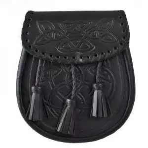 Embossed Leather Sporran