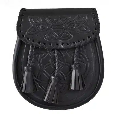 Embossed Leather Sporran