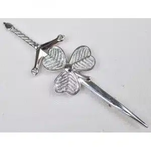 Kilt Pin - Irish Clover