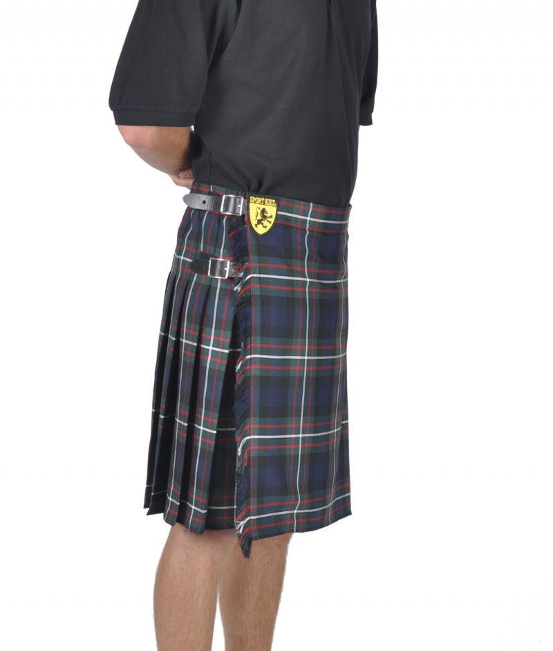 ScottishFerguson Tartan Heavy Kilt & Kilt PinGeoffrey 