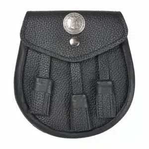 US Air Force emblem sporran - Distressed silver