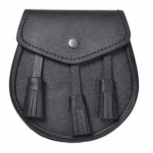Black Leather Sporran