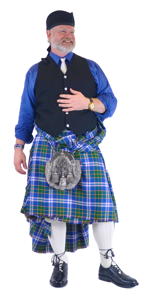 Buckle Belt Plain Black Tartan Traditional Scottish Men/'s Kilt Outfit Pin Spo