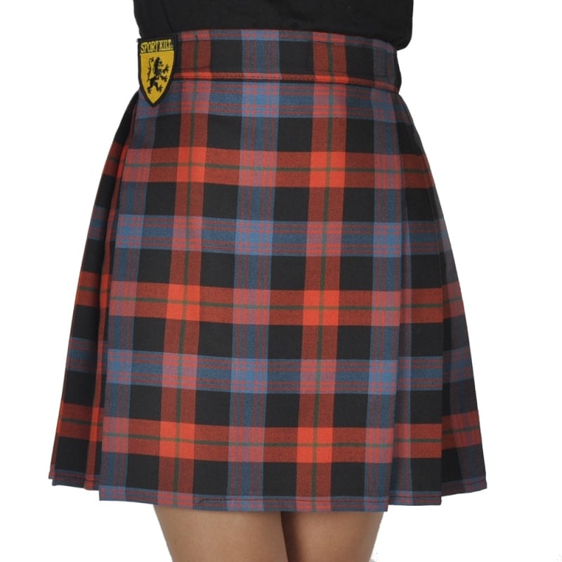 Brown Tartan Women's Sport Kilt - Image 2