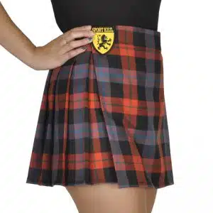 Brown Tartan Mini Kilt