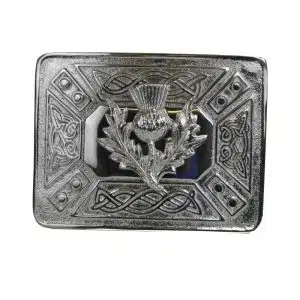Thistle Emblem Belt Buckle