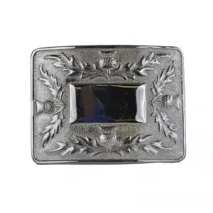 Four Thistle Belt Buckle