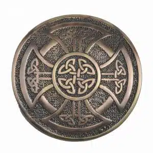 Celtic Cross Copper Buckle
