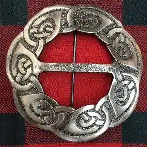 Celtic Brooch - Antique Pewter Finish