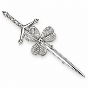 Kilt Pin - Irish Clover