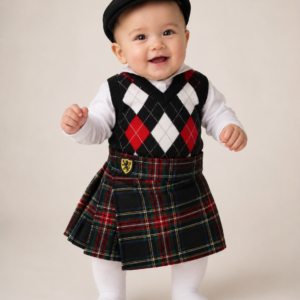 Stewart Black Baby Sport Kilt