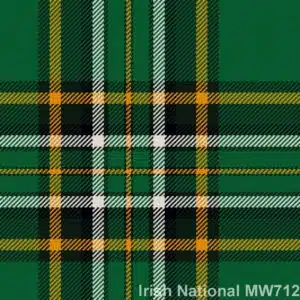 Irish County Tartan Kilt - Mediumweight Wool