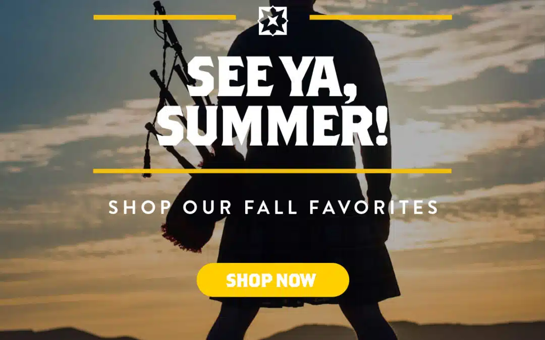 The End Of Summer, Fall Favorites
