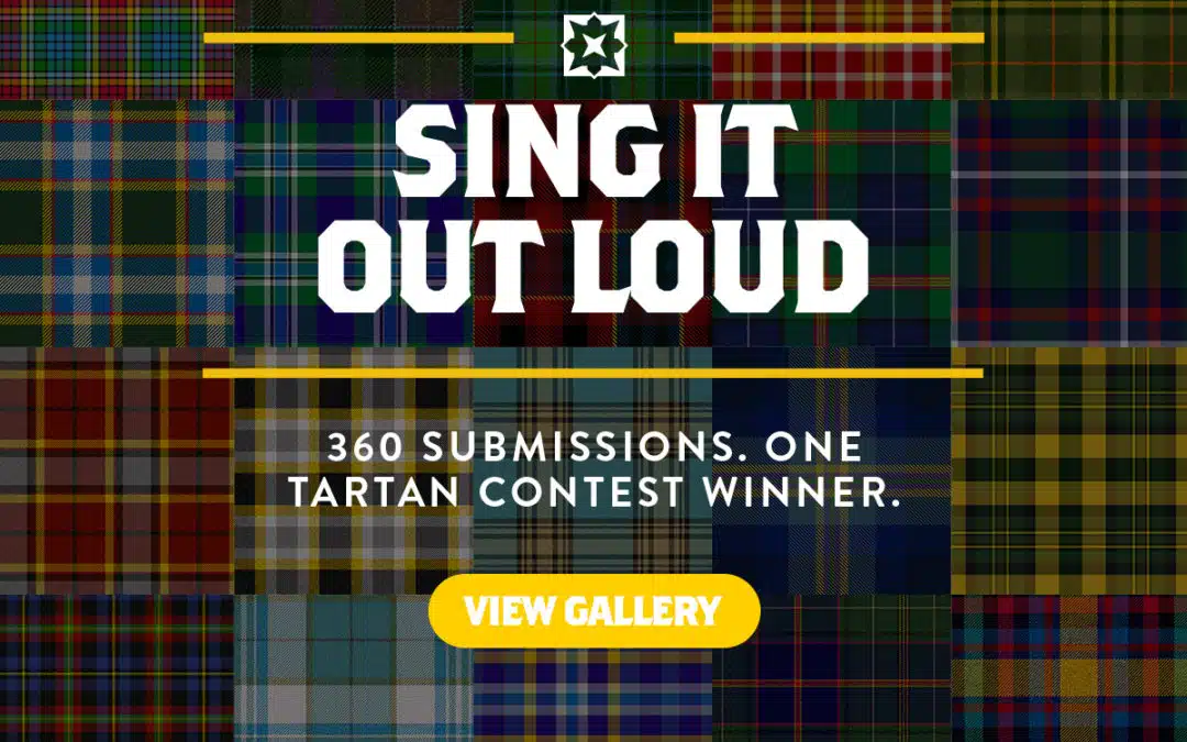 We Have a Tartan Contest Winner!