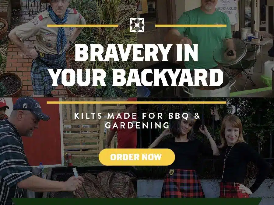 Kilts made for BBQ & Gardening