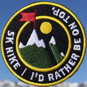 Kilted Hiking Morale Patch / Merit Badge