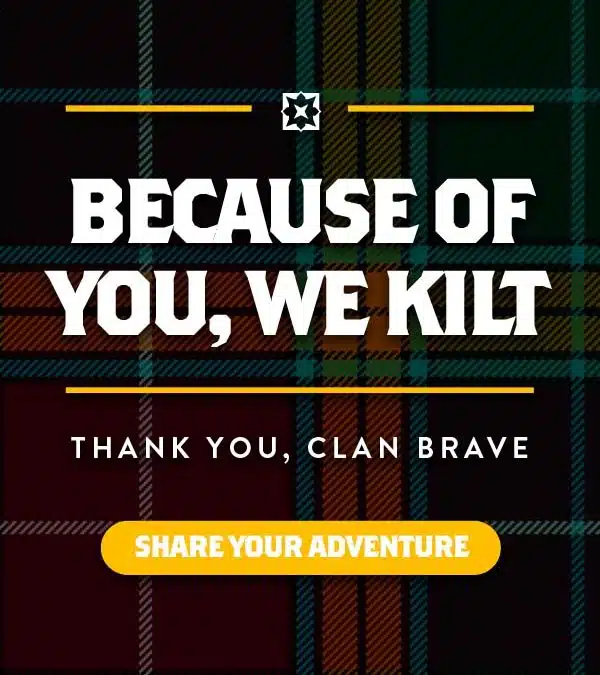 Because of You, We Kilt