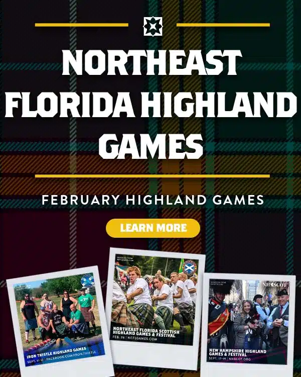 North East Florida Highland Games 2022 Infographic 