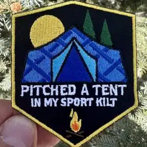 Sport Kilt Camping Merit Badge
