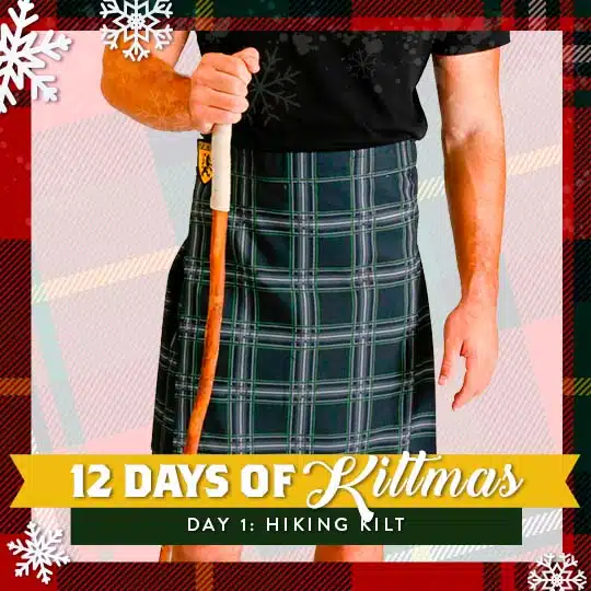 Customizing your kilt with sewn down pleats, belt loops, pockets or something else? Make sure to place your order by December 2 to guarantee Christmas delivery. The good news is our Black Friday Weekend sale is still going strong - order now and save 15% storewide with FREE shipping. Use code SPKBLK22 at checkout.