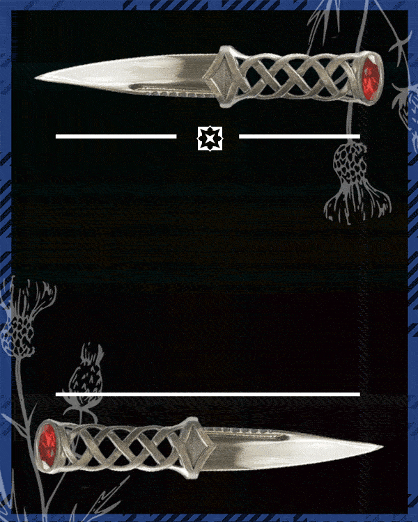 459457957-burns-night-7 There’s no sadder feeling on Burns Night than attempting to slice the haggis, only to realize you don’t have a knife sharp enough for the job. Never make that mistake again! Get a FREE Sgian Dubh, Woven Steel with orders over $50 today only, in celebration of Burns Night. Wherever you may be, and whoever you choose to celebrate with, we hope you enjoy your Burns Night. Here’s to the immortal memory of Sir Robert Burns!