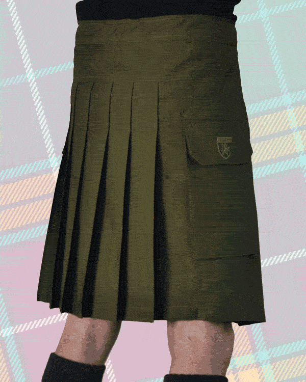 Our improved Hiking Kilt is shorter, snappier and made from a material that keeps you cooler in the sun. Oh and it’s got an adjustable nylon waistband, four pockets, and backside pleats. And it only weighs 1.5 pounds so you can pack it down small. Yep, we thought of everything.