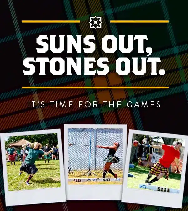 Get your stones out, it’s time for the games.