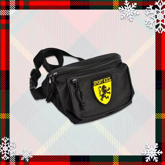 A functional and stylish addition, this sporran is ideal for carrying essentials like snacks, maps, or small tools while on the move.