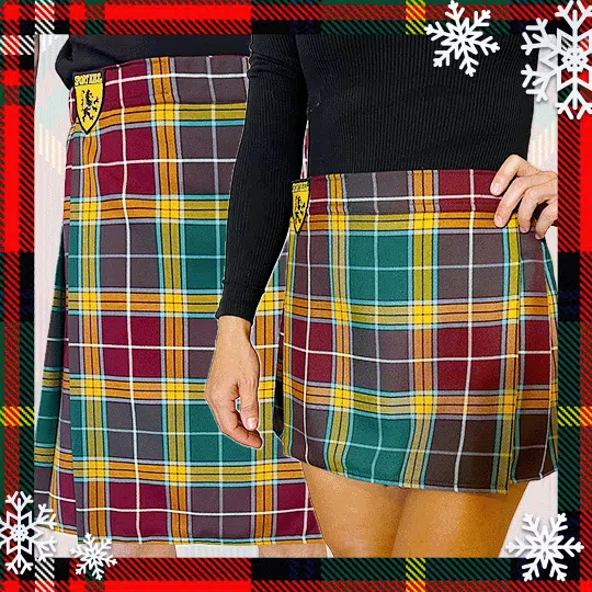 As Sport Kilt's chosen tartan, the Buchanan Ancient embodies a legacy of bravery and tradition. Its bold colors and rich history make it a proud symbol of fearless adventure.